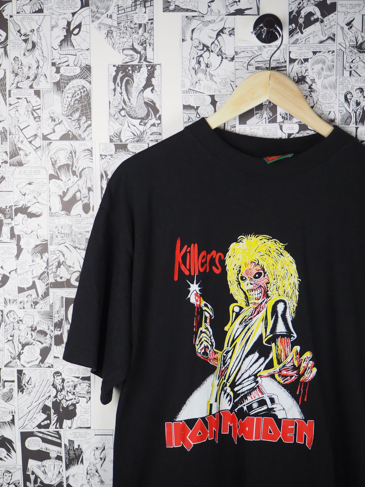 Vintage Iron Maiden "Killers" 90s t-shirt - size XL