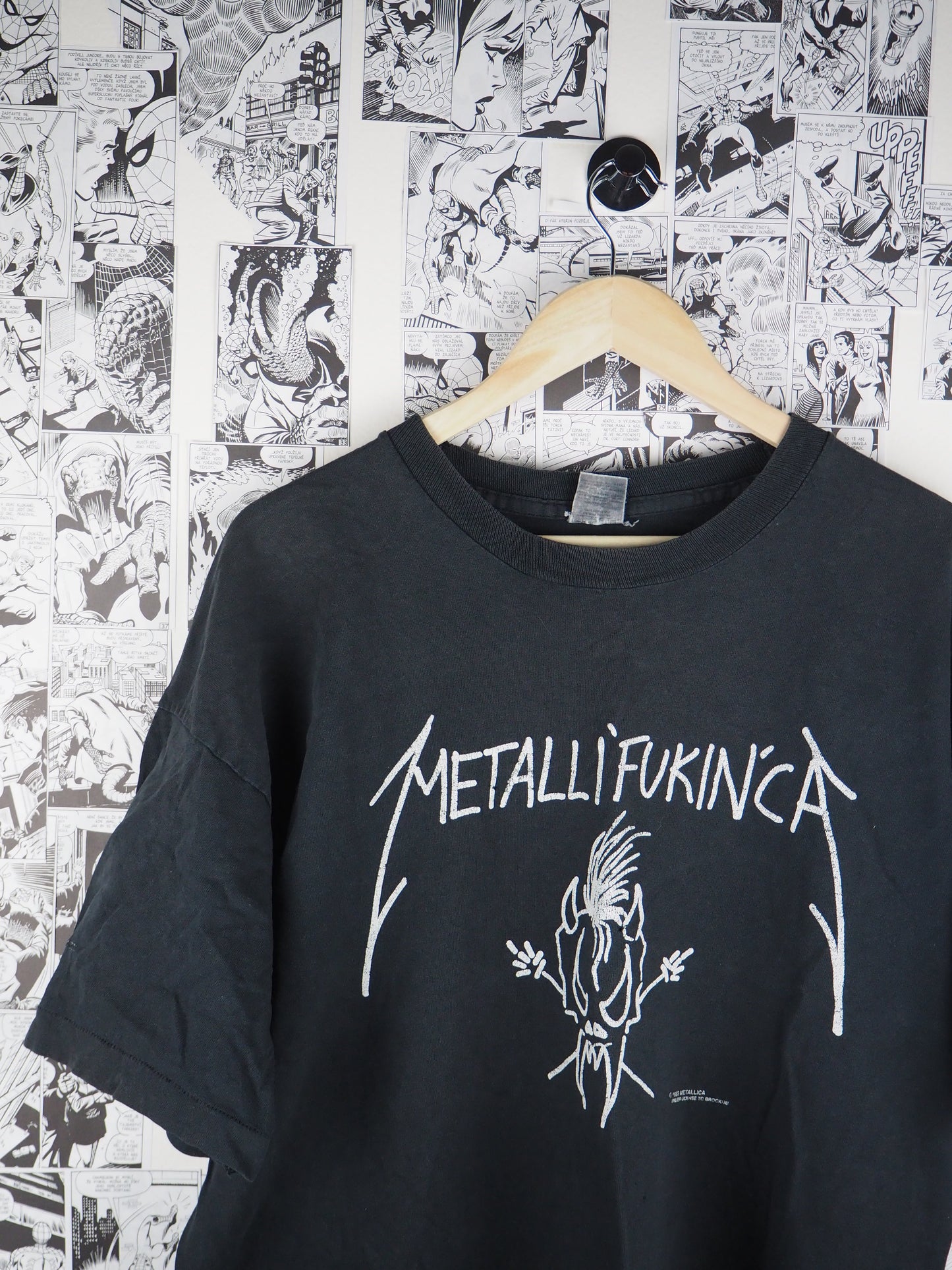 Vintage Metallica "Metallifukinca" 1993 t-shirt - size XL