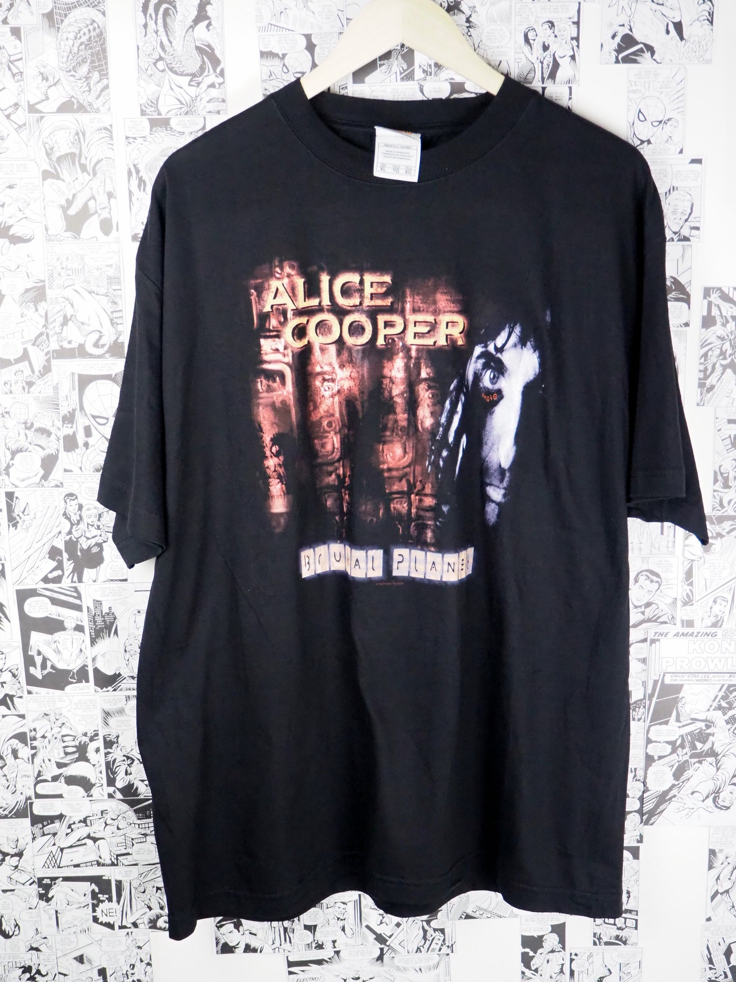 Vintage Alice Cooper "Brutal Planet" 2000 t-shirt - size XL