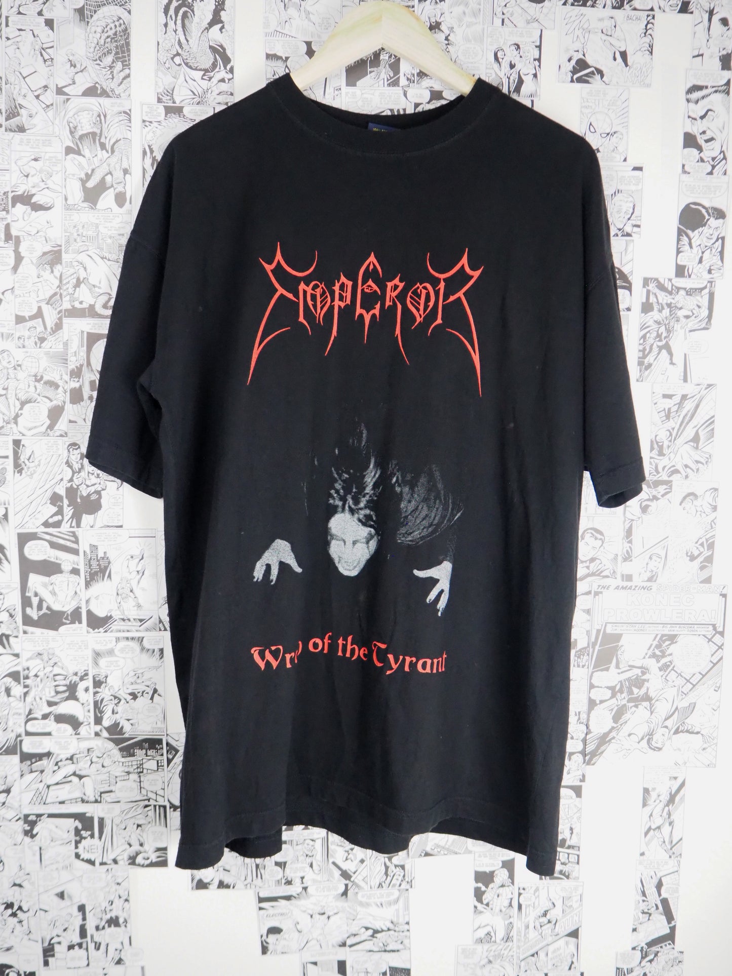 Vintage Emperor "Wrath of the Tyrant" 1992 t-shirt - size XL